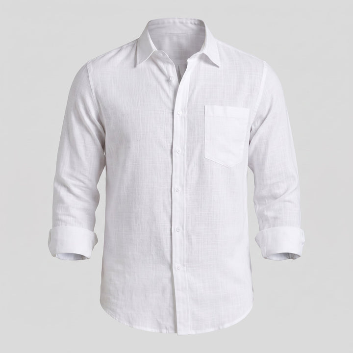 Manica lunga della camicia con polsino abbottonato