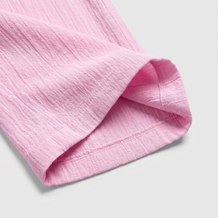 Pantaloni a gamba larga da donna con vita elastica e silhouette fluida, lunghezza intera