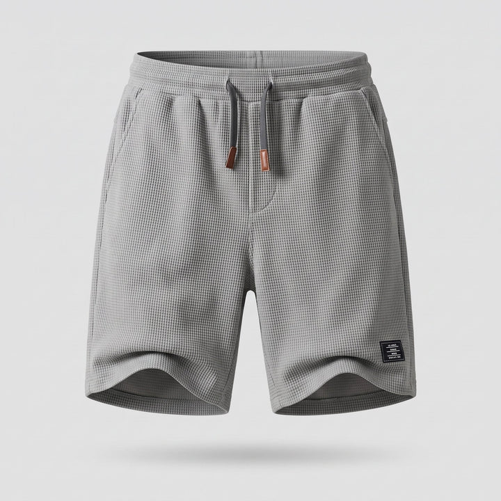 Shorts Slim Fit da Uomo con Vita Regolabile e Coulisse a Contrasto