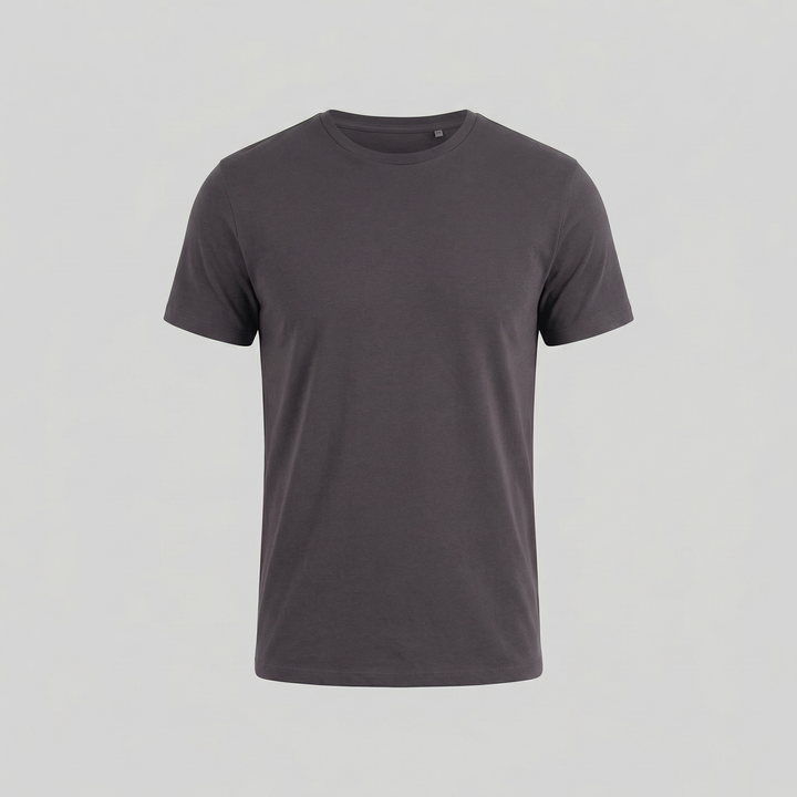T-shirt da uomo slim, dettaglio della silhouette posteriore